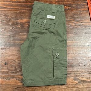 Polo by Ralph Lauren Green Cargo Chino Shorts size 14